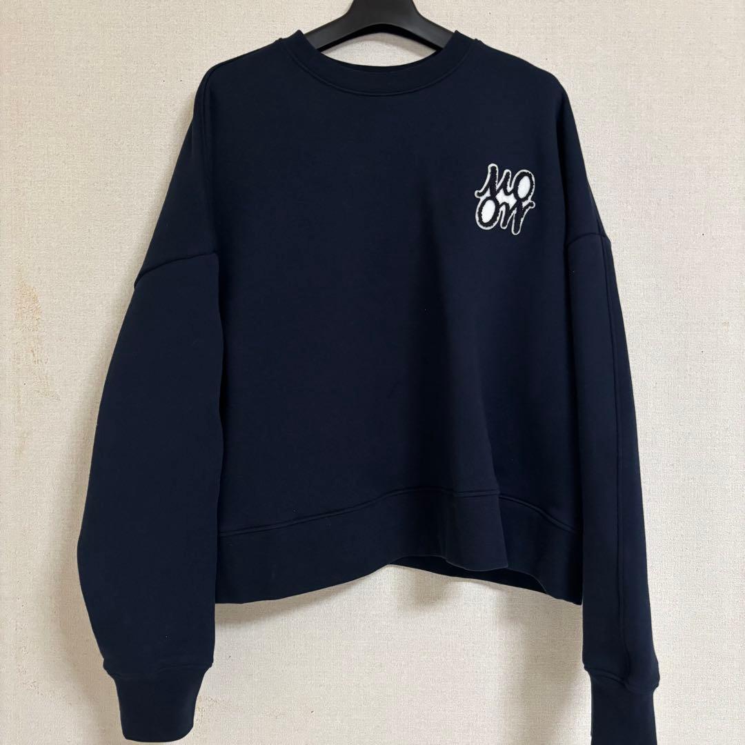 MilaOwen ビッグトレーナー ネイビー