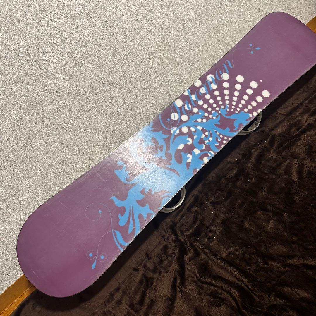 【初心者向け】スノーボード3点セットSALOMON142cm FLUX RIDE