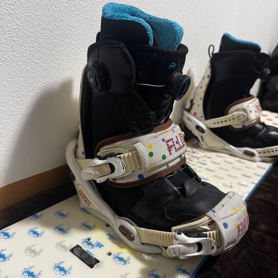 【初心者向け】スノーボード3点セットSALOMON142cm FLUX RIDE