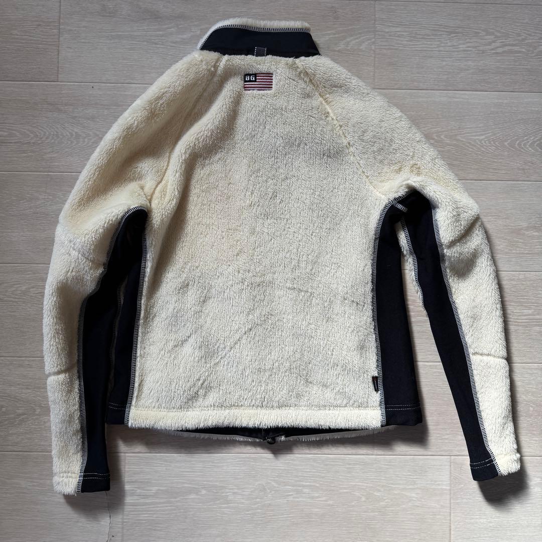 BRIEFING フリースジャケット XS アイボリー　レディース