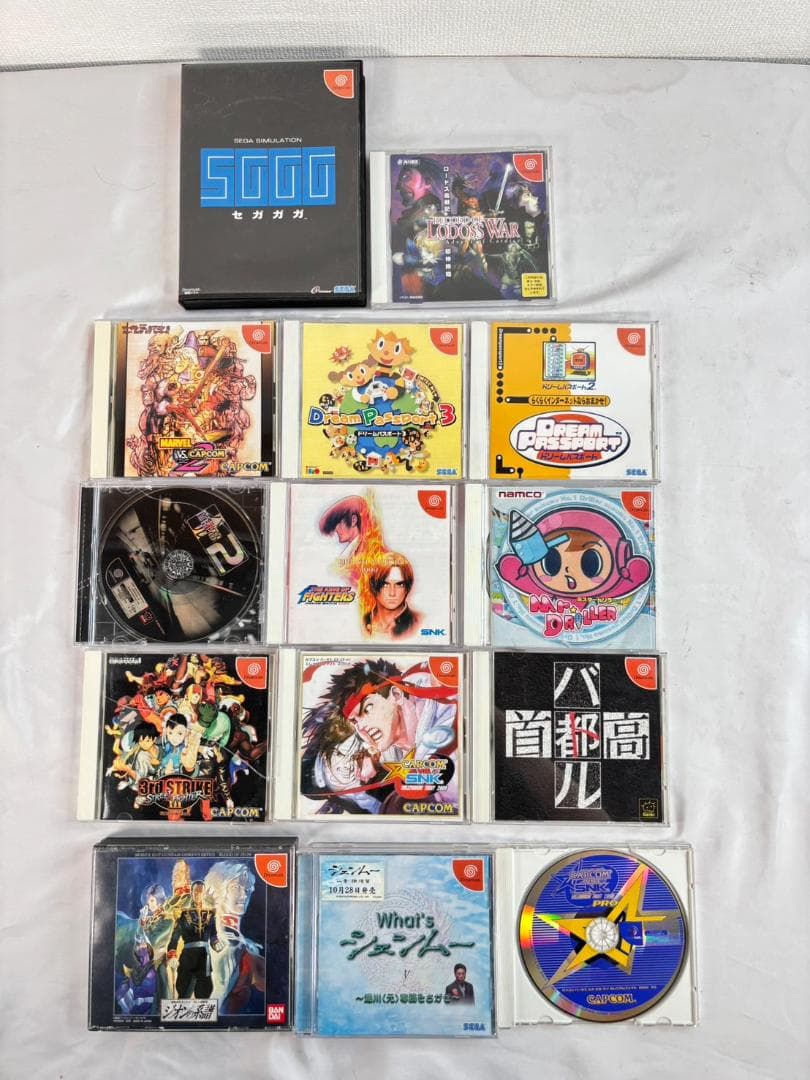 SEGA ドリームキャスト ソフト14本まとめ LODOSS WAR セガガガ