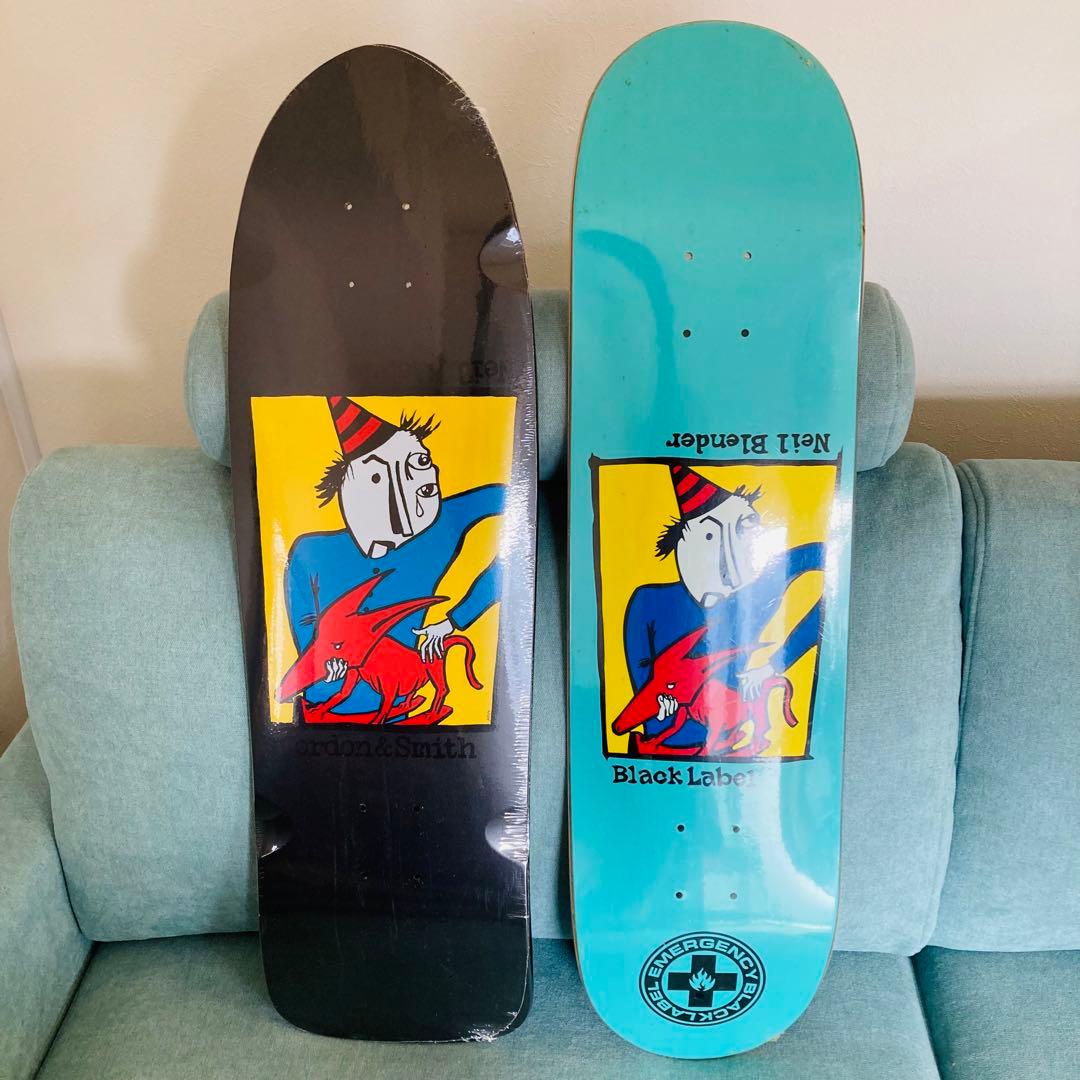 neil blender ニールブレンダー スケートボードデッキ 2枚