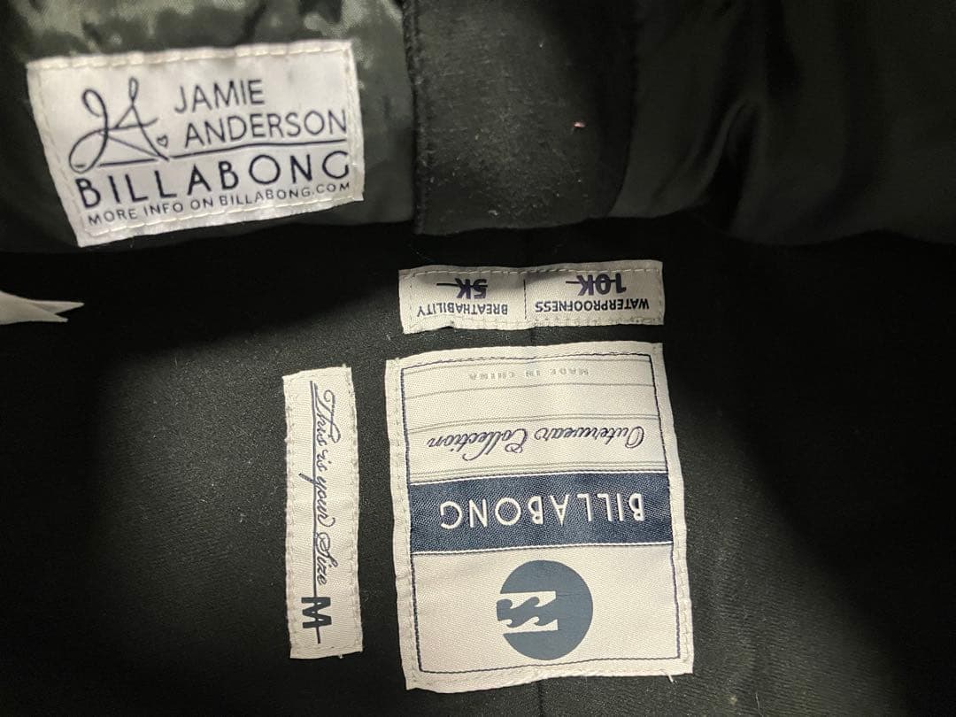 レディース　スノーボードウェア　上下セット　ビラボン　M