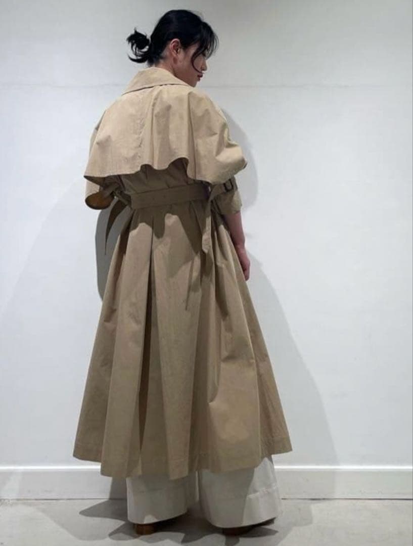 プルミエアロンディスモン トレンチコート（サイズ38）