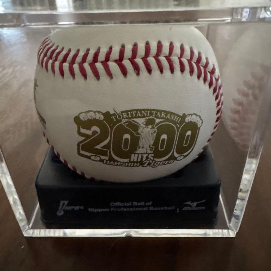 阪神タイガース　鳥谷敬　2,000本安打記念かグッズ　直筆サイン色紙付き