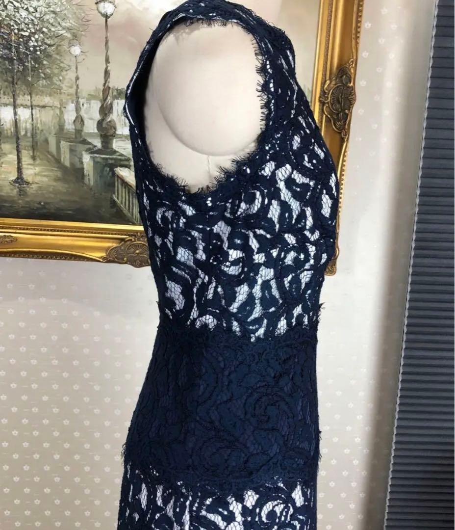 新品☆ TADASHI SHOJI サイズ　S 紺色