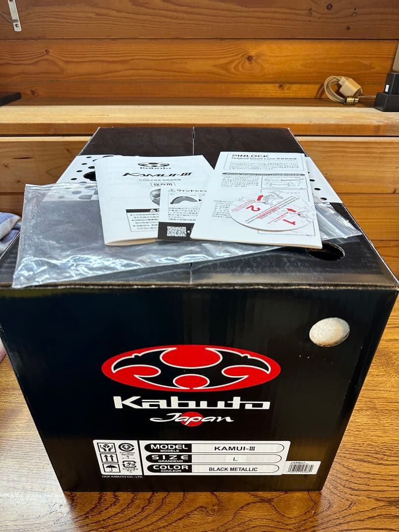 OGK Kabuto KAMUI 3 Lサイズ ブラックメタリック カムイ３