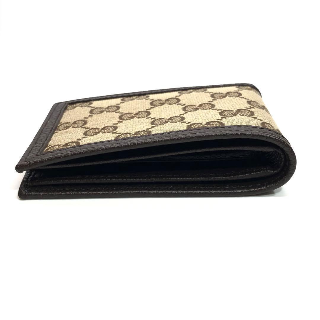 【ヨッシー様】未使用✨箱付 グッチ GGキャンバス コンパクトウォレット