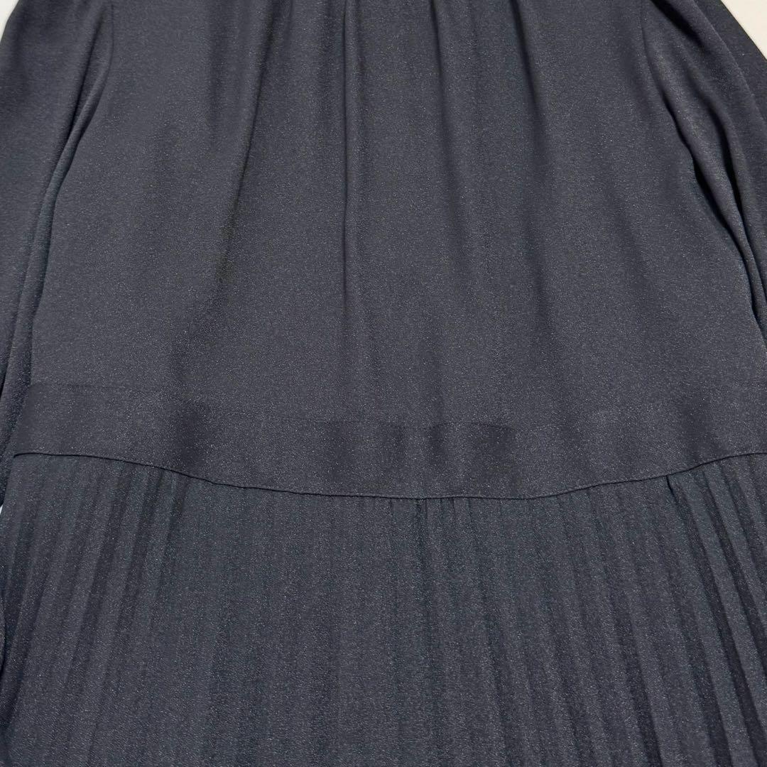 新品タグ付き 23区 洗える クリスタルアムンゼン ウエスト切り替え ワンピース