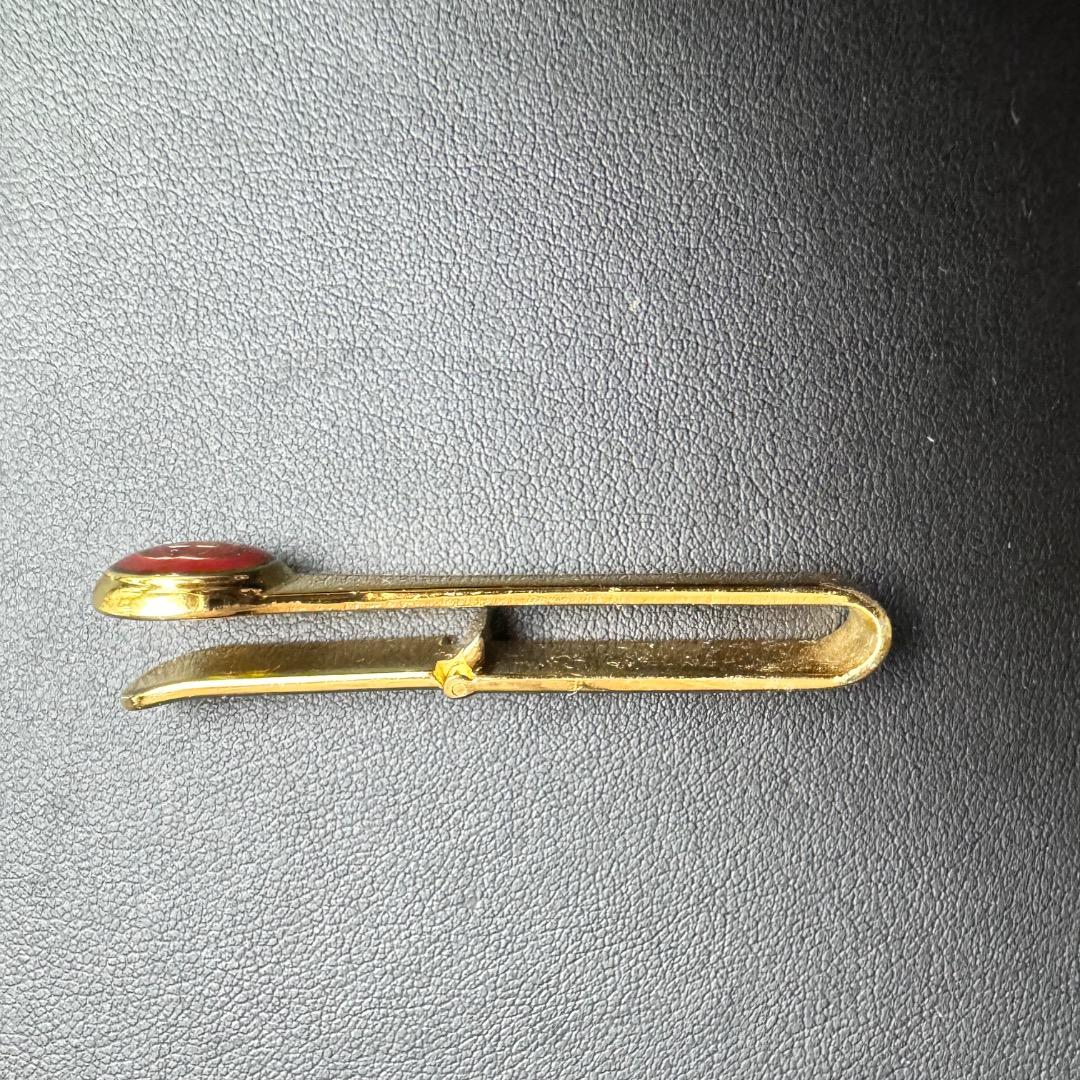 GUCCI グッチ ゴールド ネクタイピン カフス セット ケース付