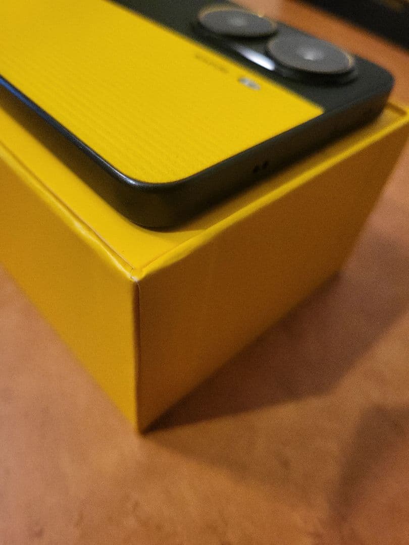 POCO X7 Pro イエロー 258GBモデル 箱付き