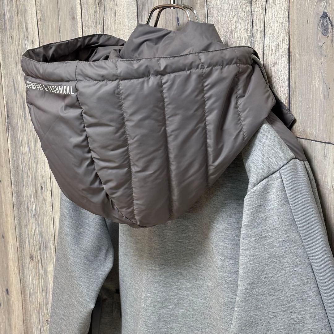 ラグジュ　LUXE/R ジャケット ダウン　2way フード脱着　切り替え