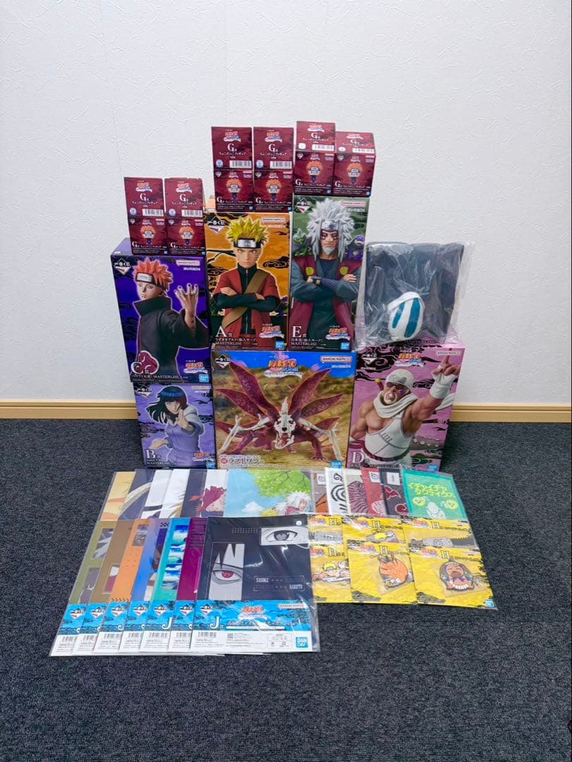 一番くじ ナルト　疾風伝 輪廻の嘆きと平和の懸け橋　まとめ売り　コンプリート