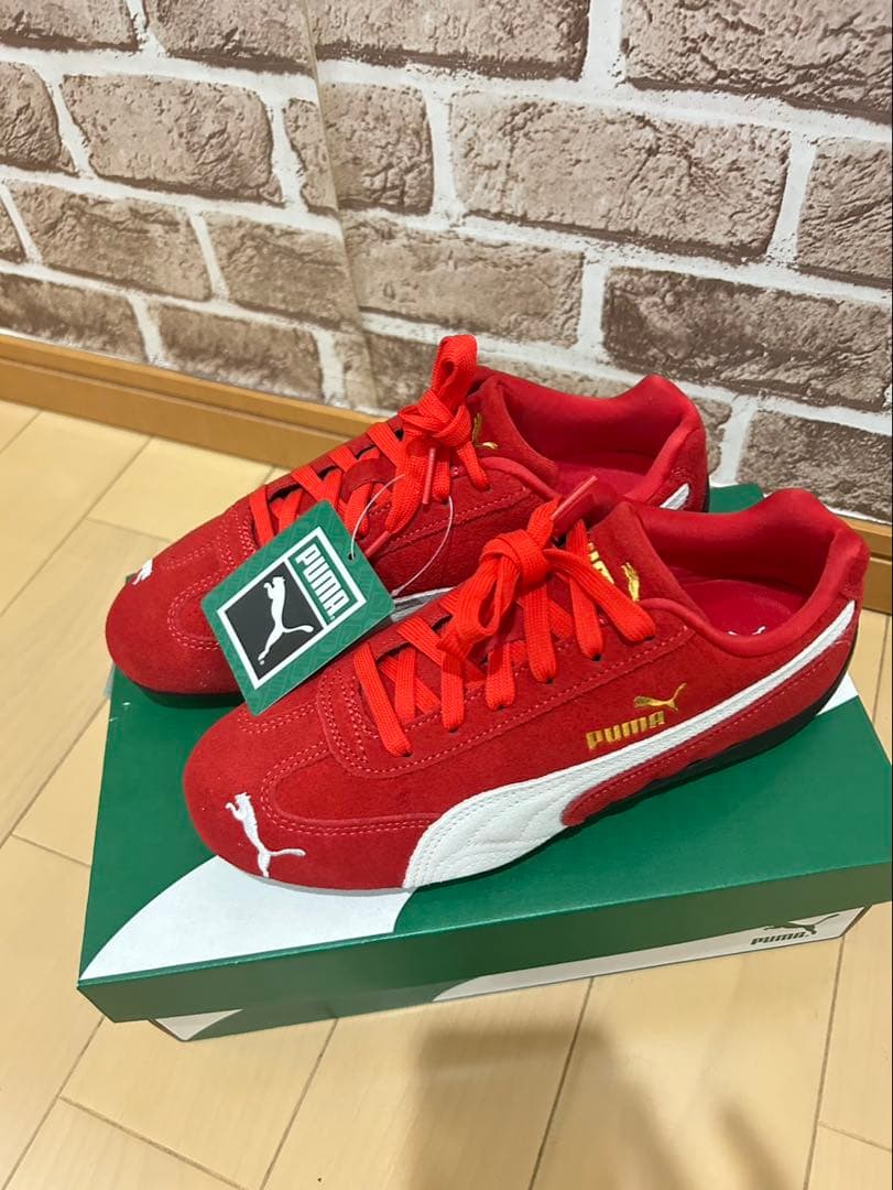PUMA スピードキャット レッド　24㌢