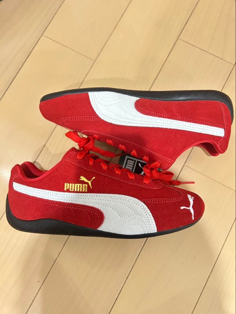 PUMA スピードキャット レッド　24㌢