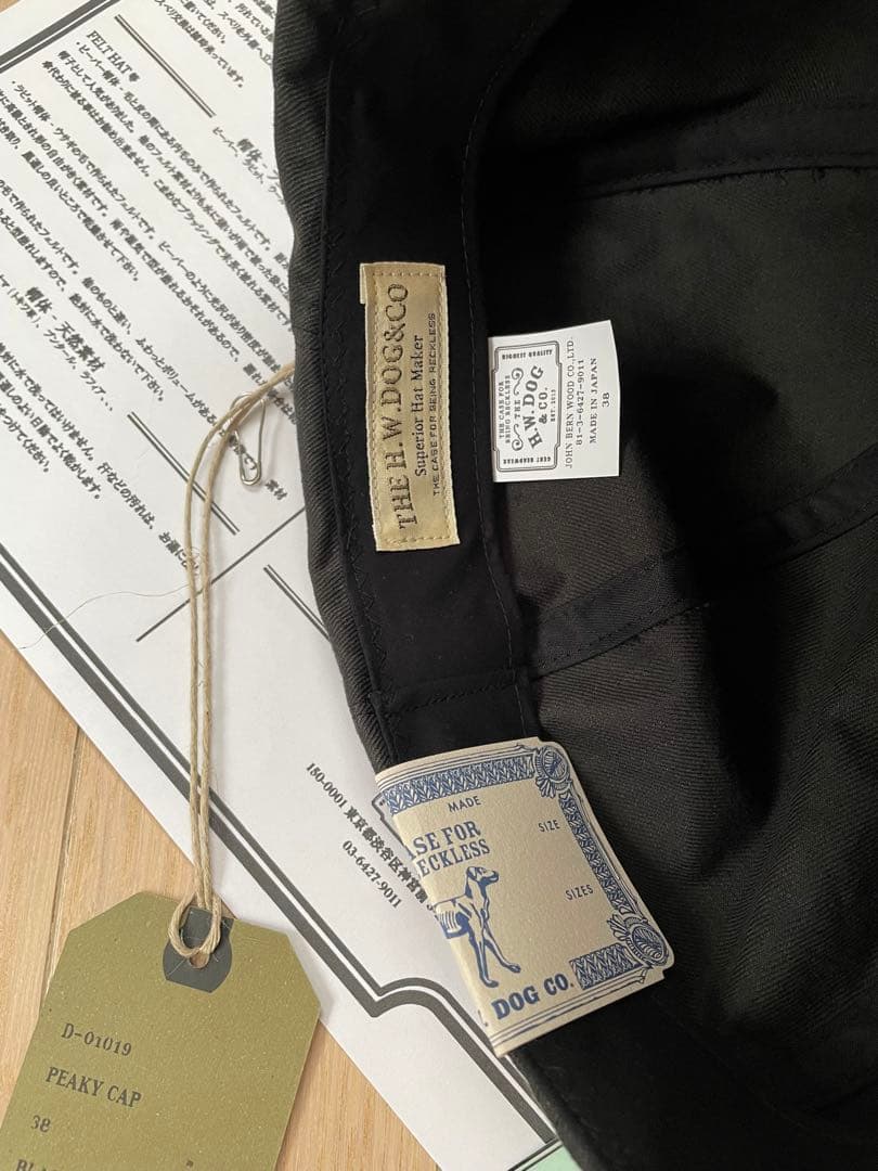 新品⭐︎THE H.W.DOG&CO. キャスケット