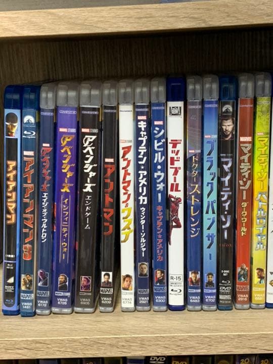 マーベル　セット　まとめ売り　ブルーレイ