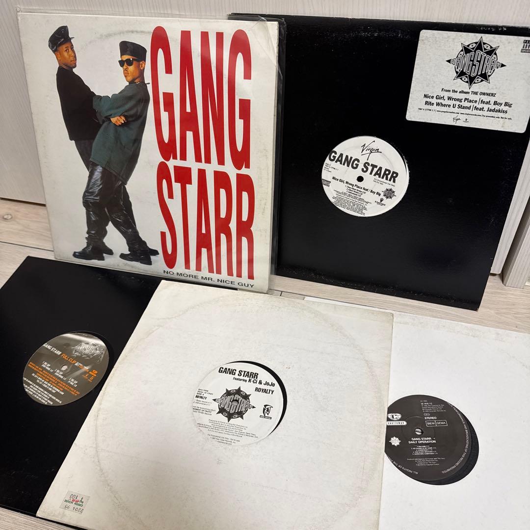 【格安】GANG STARR HIPHOPレコード 5枚セット