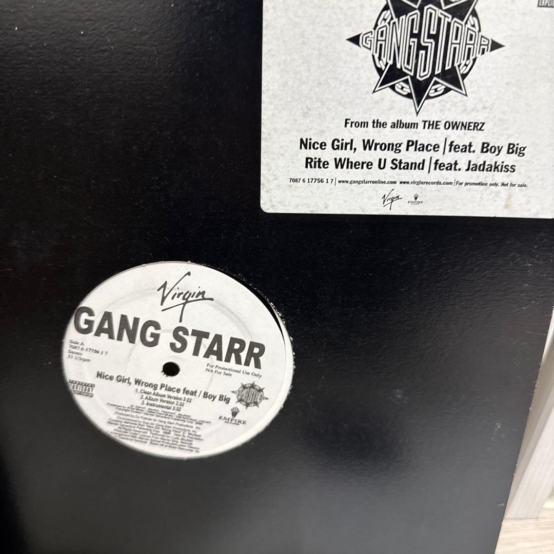 【格安】GANG STARR HIPHOPレコード 5枚セット