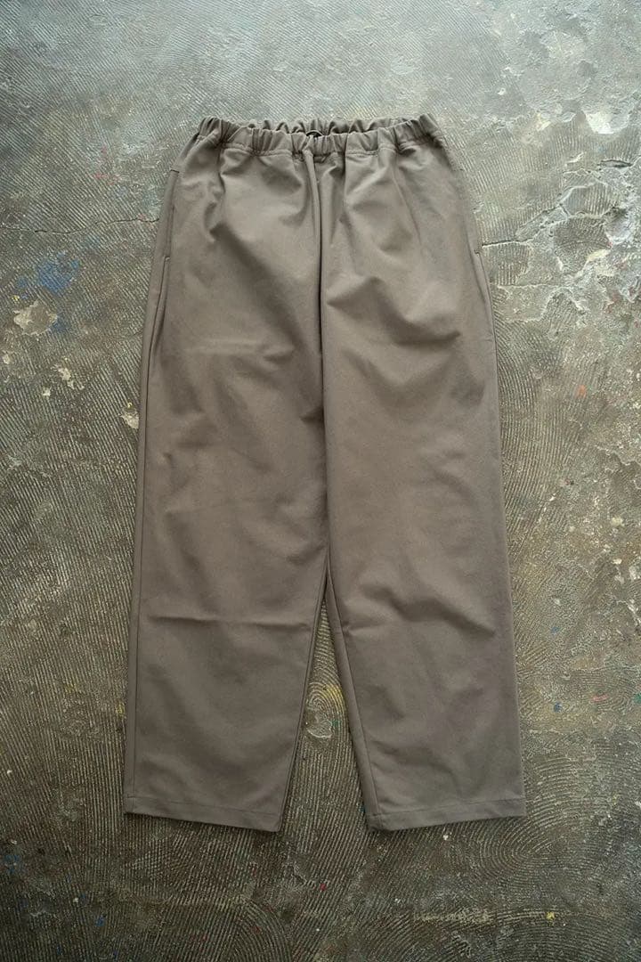 【新品】STILL BY HAND ポリエステルジャージーイージーパンツ