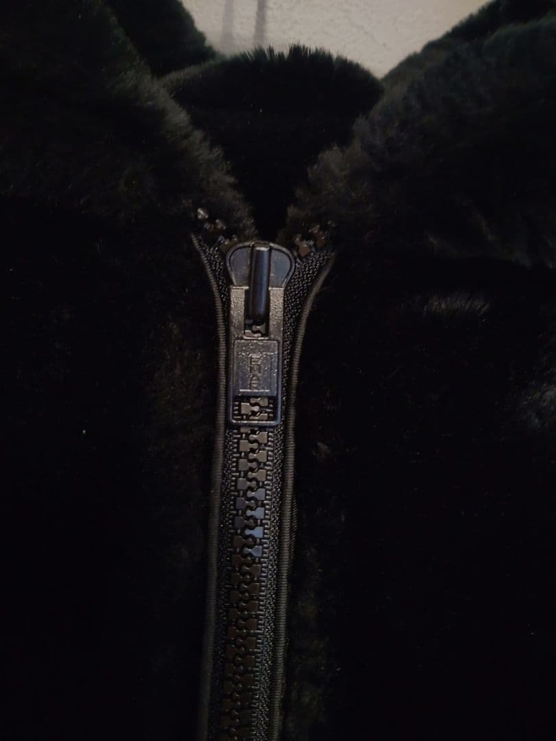 vintage エコファーブルゾン パーカー made in usa