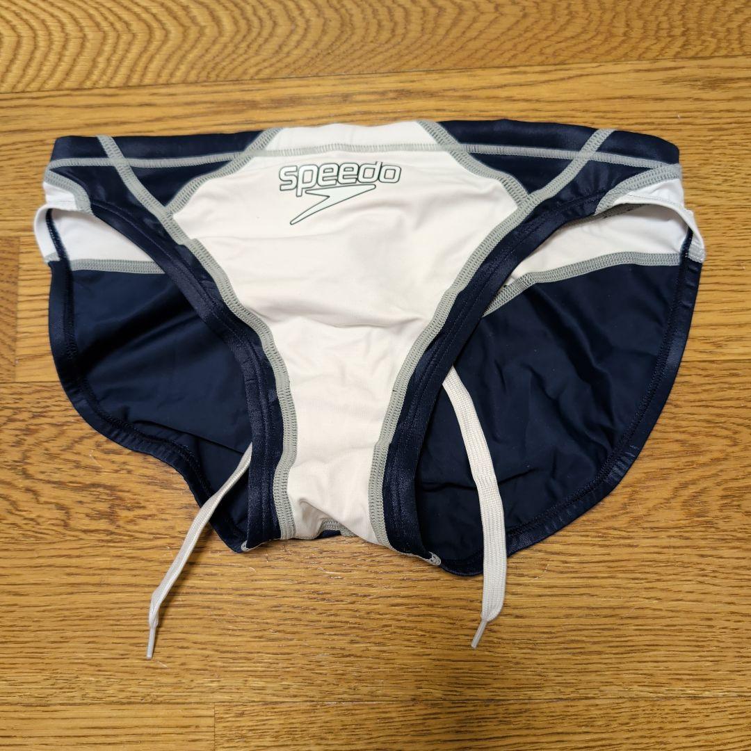 Speedo 競泳水着 ネイビー/ホワイト