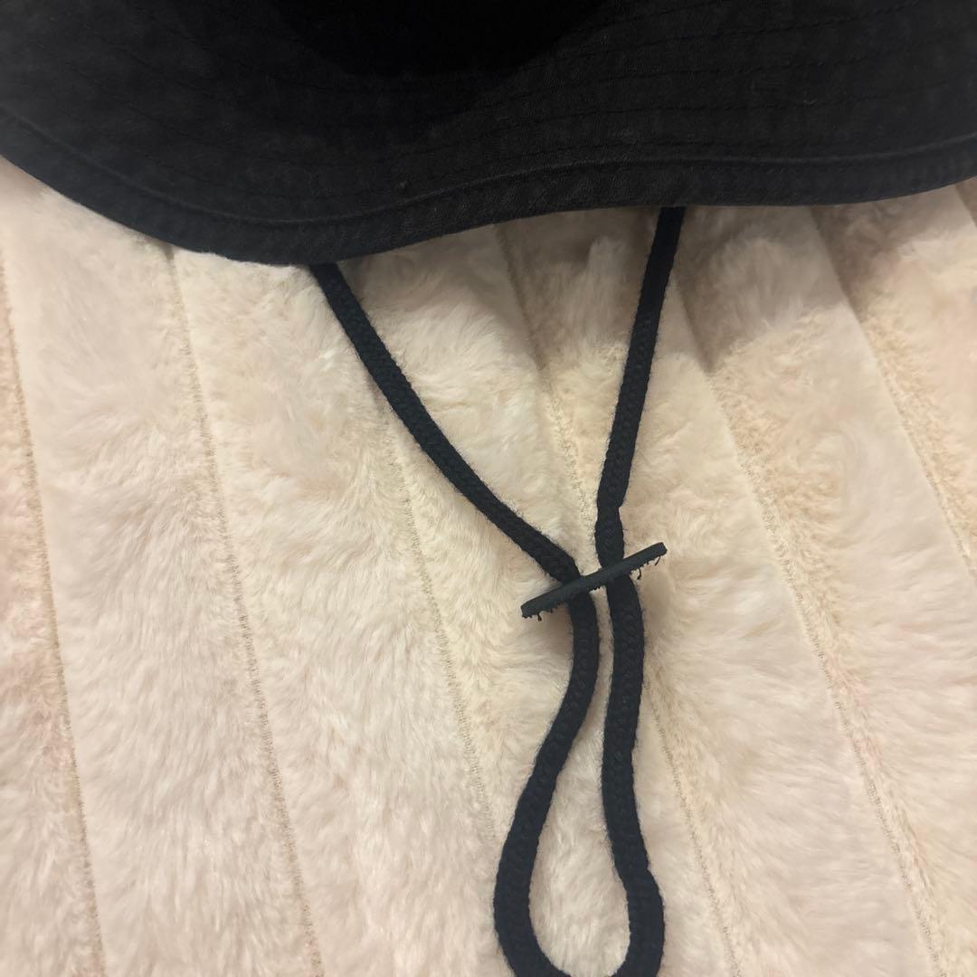 Supreme ブラック バケットハット S/M