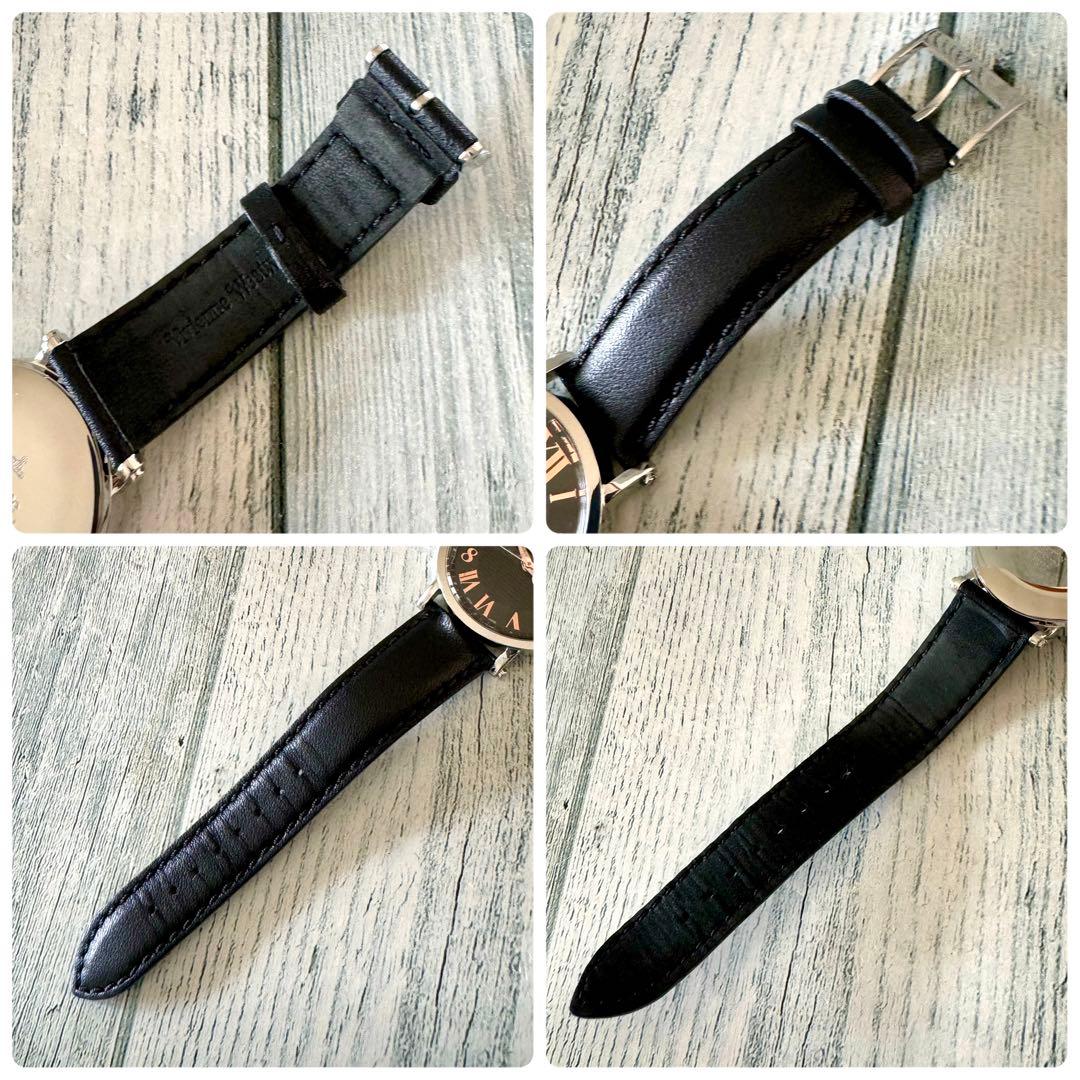 【希少】vivienne ヴィヴィアン 腕時計 ブラック オーブハンド