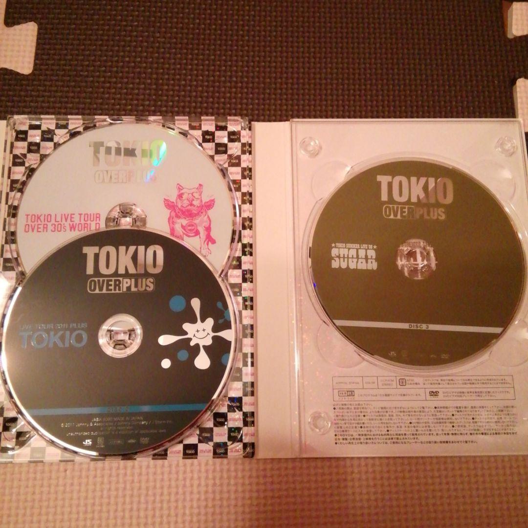 TOKIO/OVER/PLUS〈初回限定盤・3枚組〉DVD
