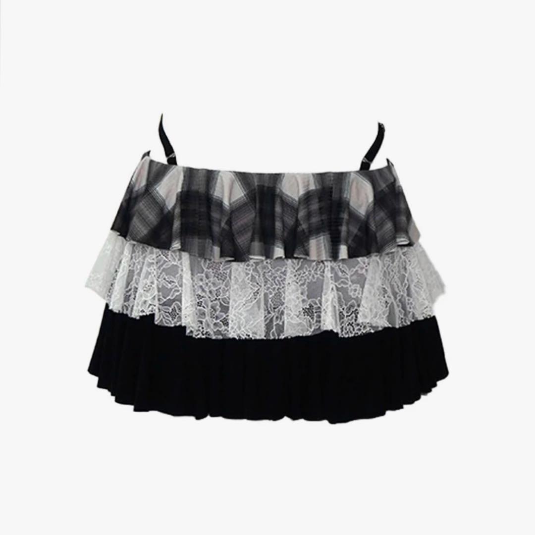 【な】S half mini skirt bug check