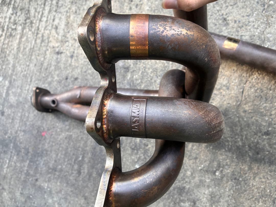 ホンダシビックeg6 5次元エキマニ　触媒