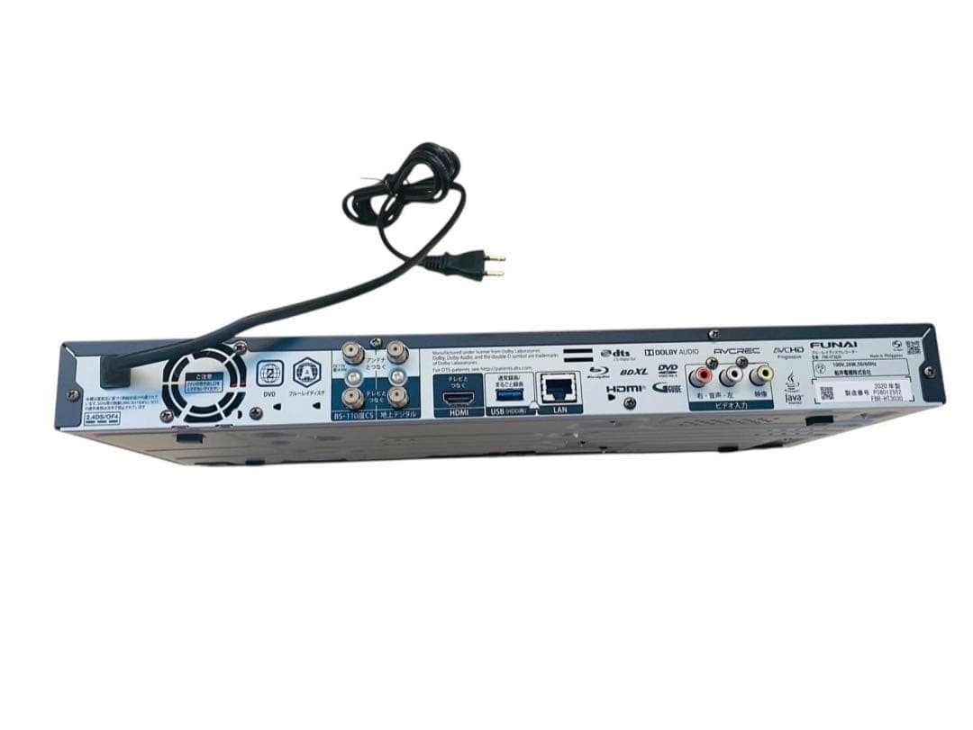 希少！！ FUNAI ブルーレイ レコーダー FBR-HT3030 生産終了品！