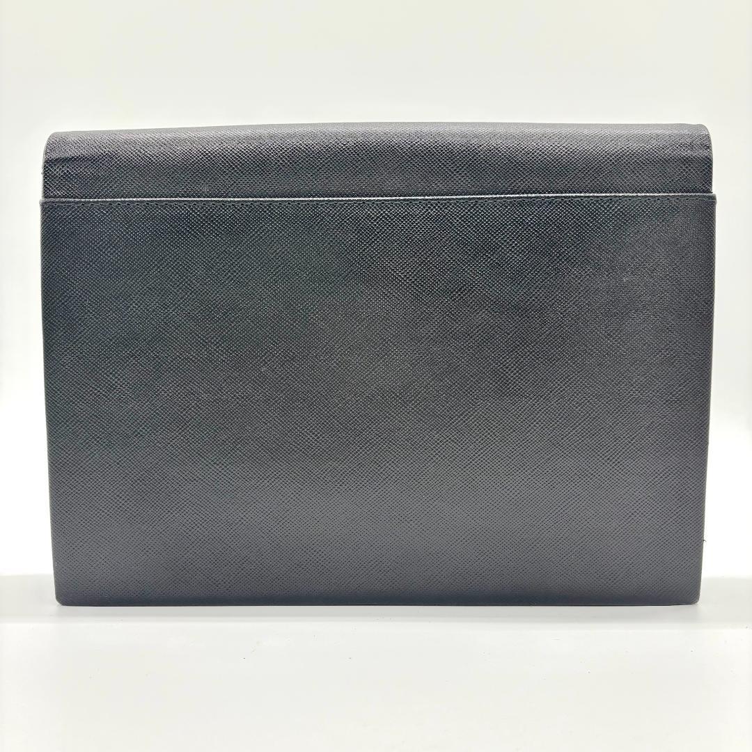 Yves Saint Laurent クラッチバッグ YSL 黒