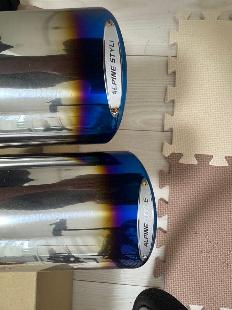 60系ハリアー　ALPINE STYLE デュアルテールマフラー