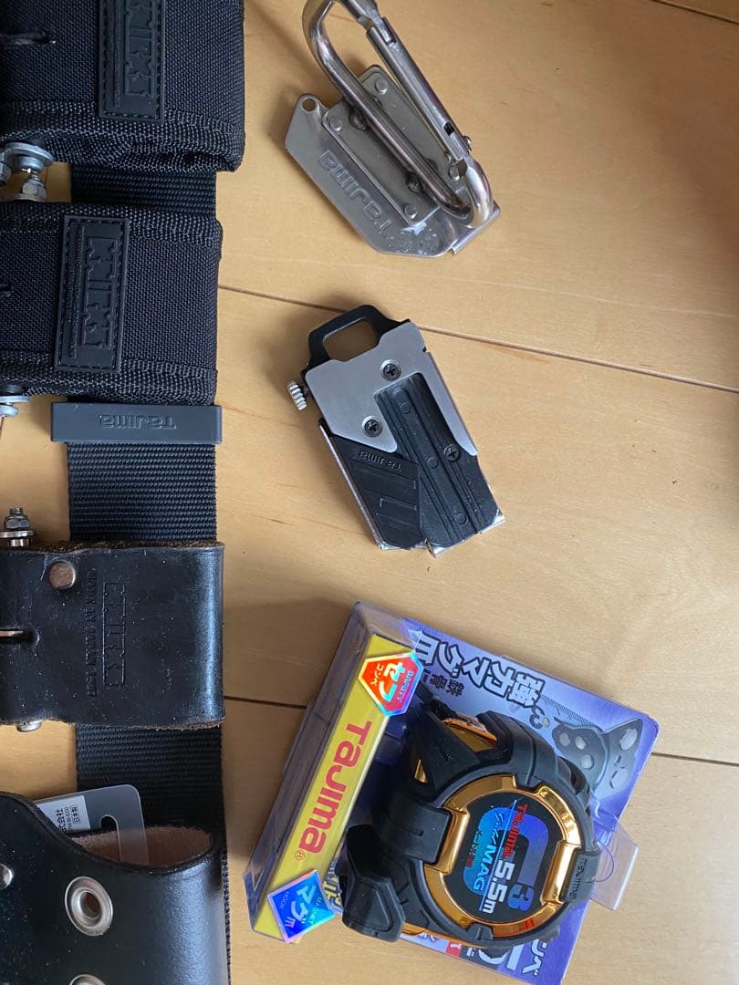 ニックス腰袋・工具差し一式・カラビナ