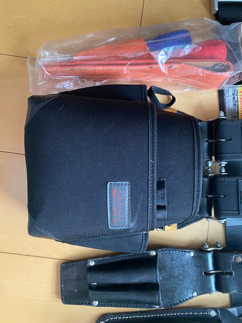 ニックス腰袋・工具差し一式・カラビナ