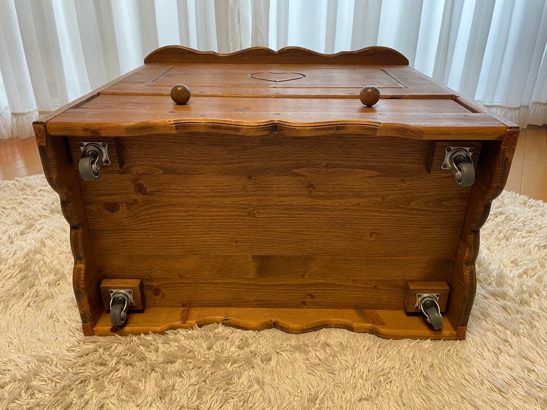 カントリー家具　アンティーク　収納家具　ベンチチェスト
