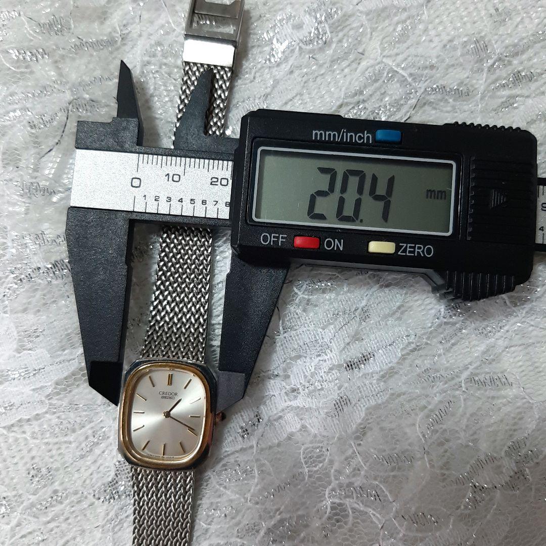 ✨新品電池☆稼働美品✨SEIKO　CREDOR✨レディース腕時計 MD142
