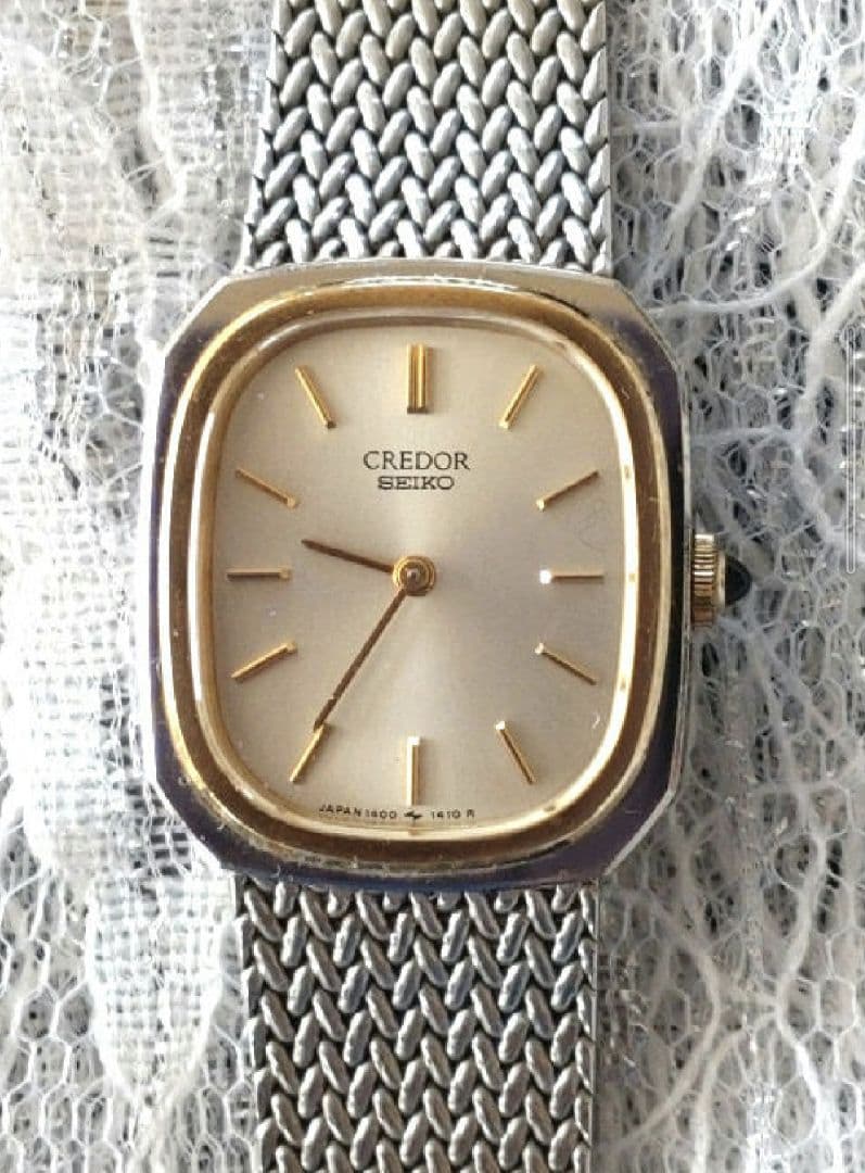 ✨新品電池☆稼働美品✨SEIKO　CREDOR✨レディース腕時計 MD142