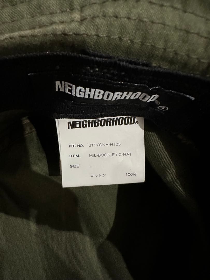 NEIGHBORHOOD 21SS MIL-BOONIE/C-HAT ハット