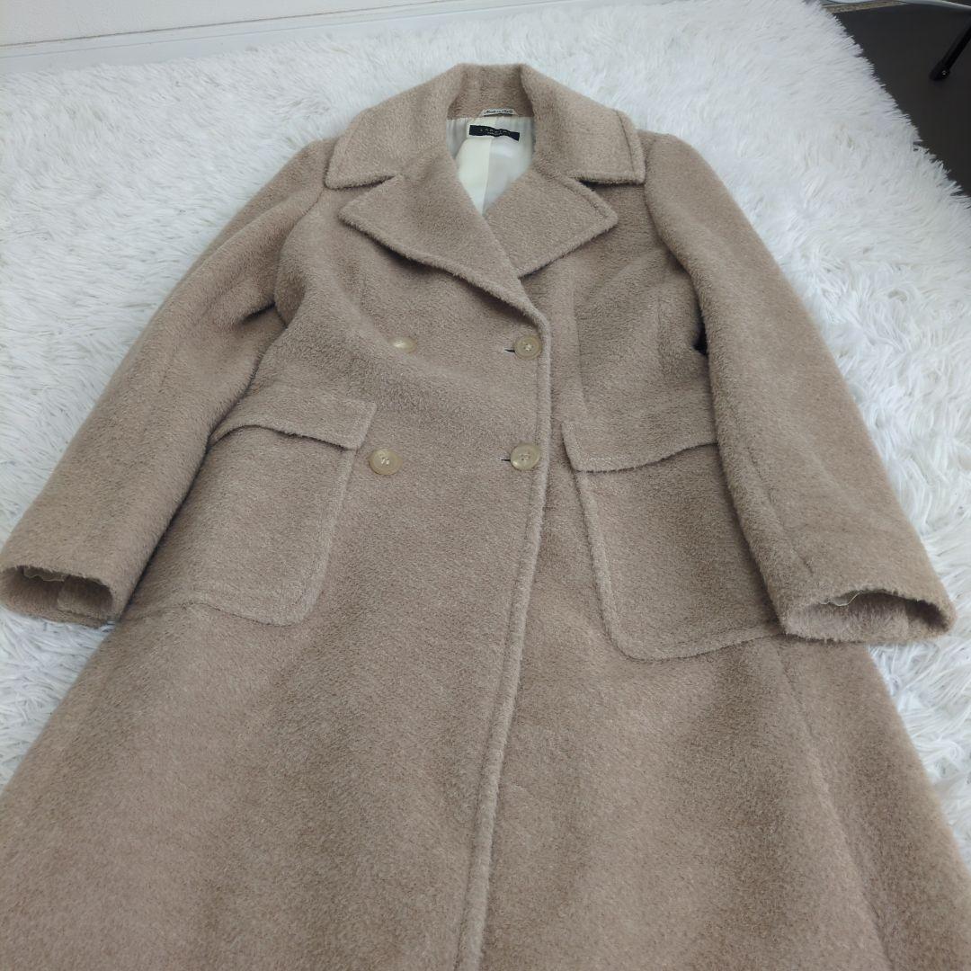 ✨️美品✨️ラルディーニ　AGNONA　アルパカ　ダブル　チェスターコート