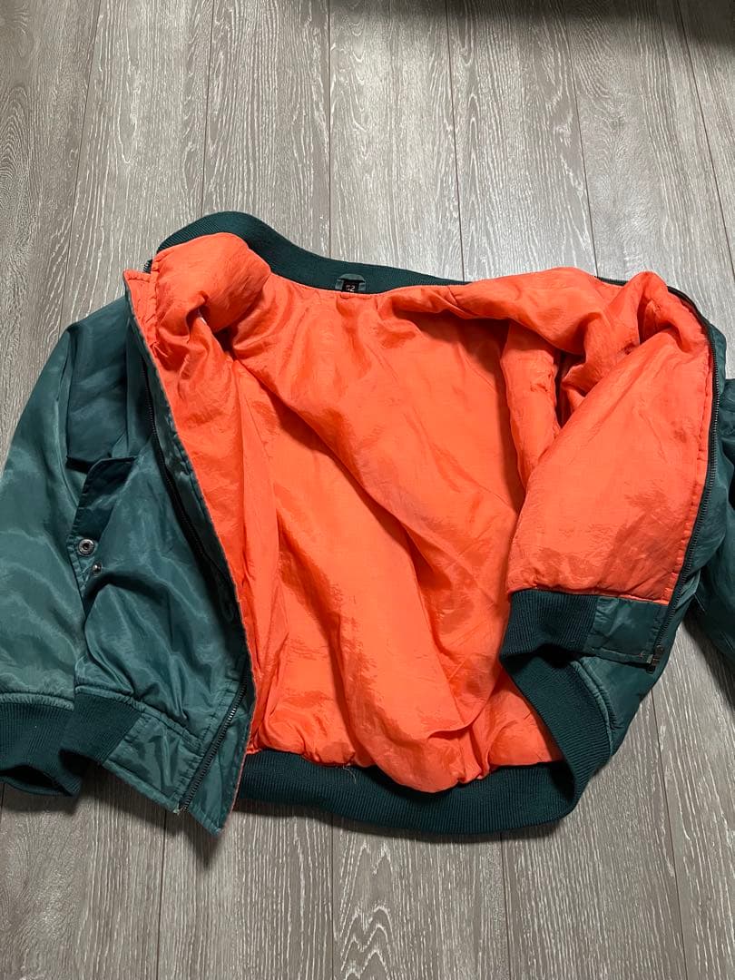 スーベニアジャケット　ベトジャン　ma1 スカル　スカルフラ　フライトジャケット