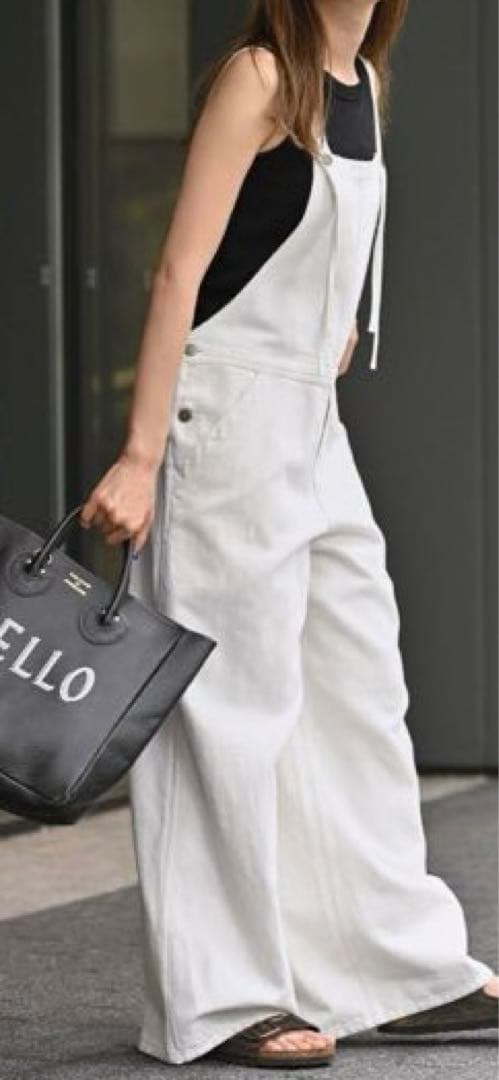 FRAMEWORK コットンヘンプサロペット