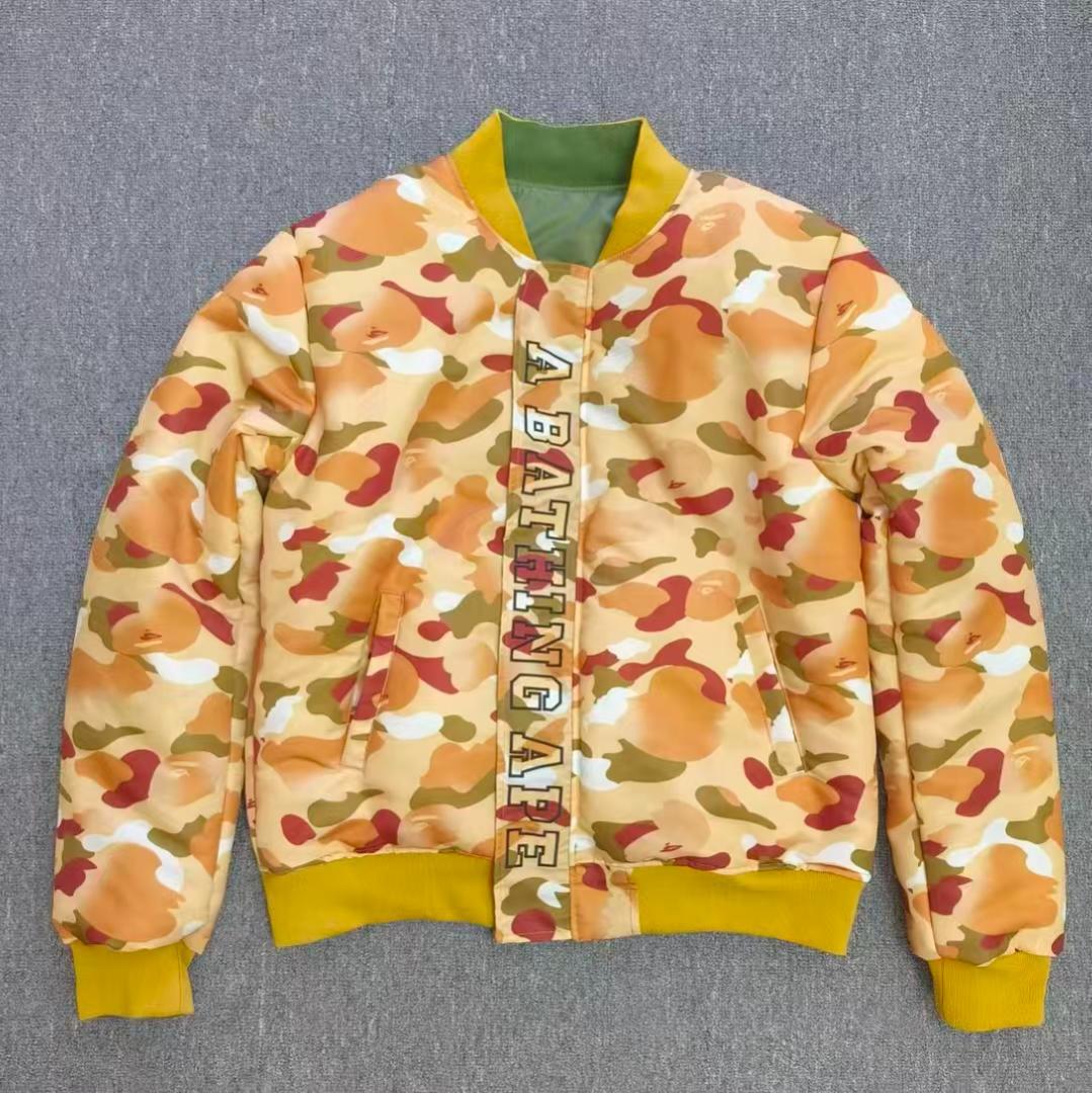 BAPE MA-1 フライトジャケット オリーブグリーン