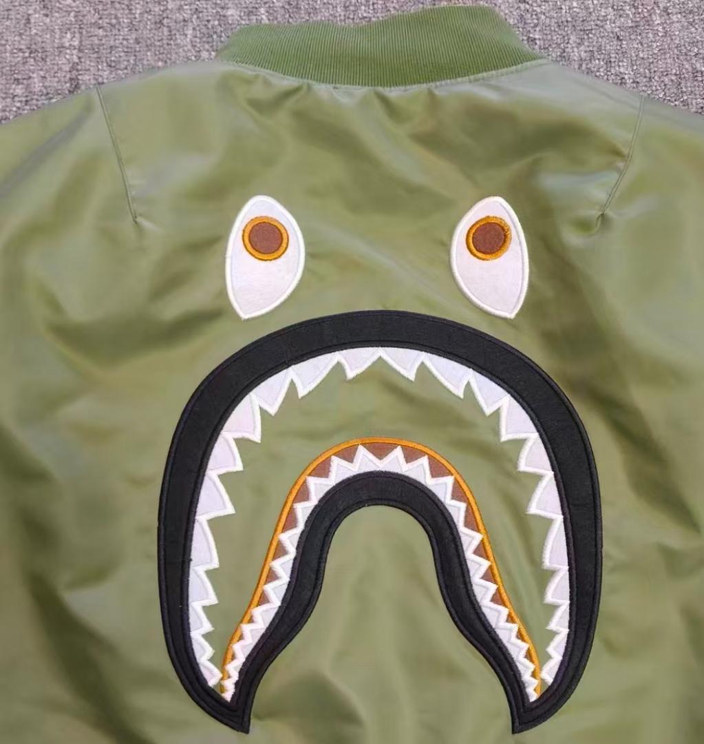 BAPE MA-1 フライトジャケット オリーブグリーン