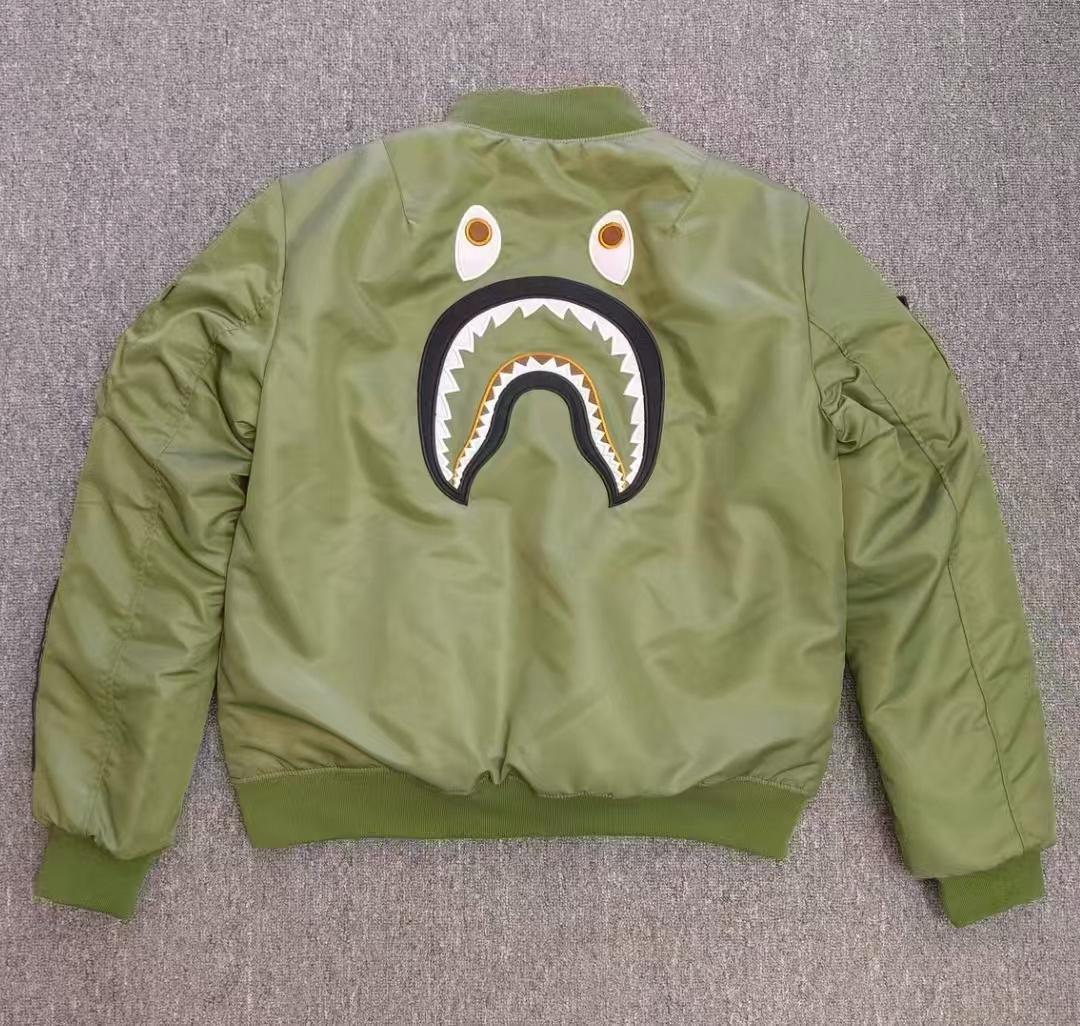 BAPE MA-1 フライトジャケット オリーブグリーン