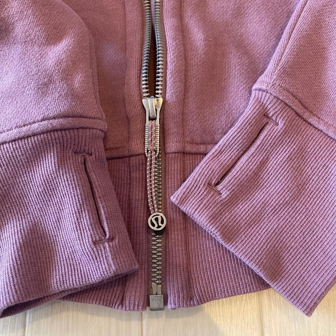 Lululemon フード付きクロップドパーカー サイズ4
