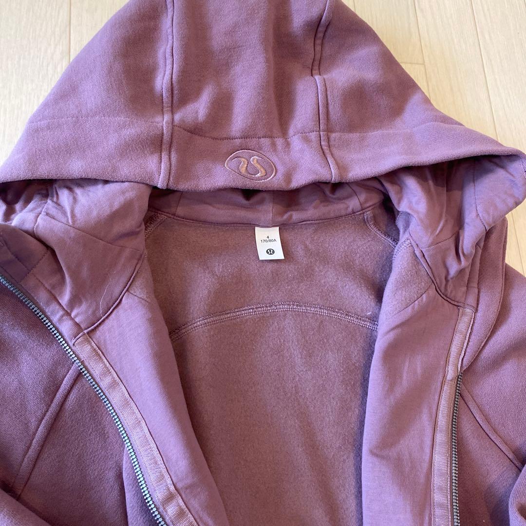 Lululemon フード付きクロップドパーカー サイズ4