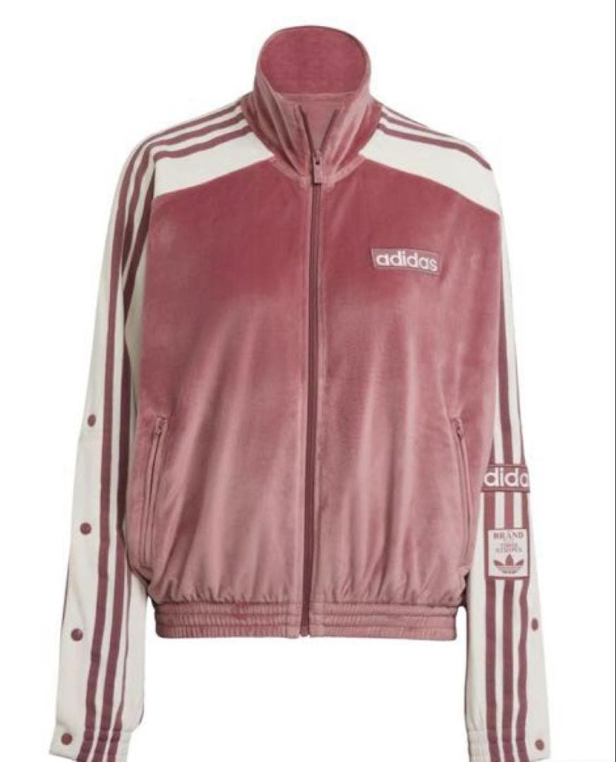 adidas ADIBREAK velour TT ピンク⭐︎重盛さと美⭐︎Mサイズ