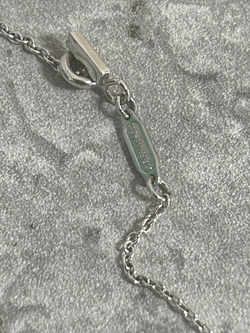 Tiffany& Co. ティファニー ネックレス スマイル ホワイトゴール